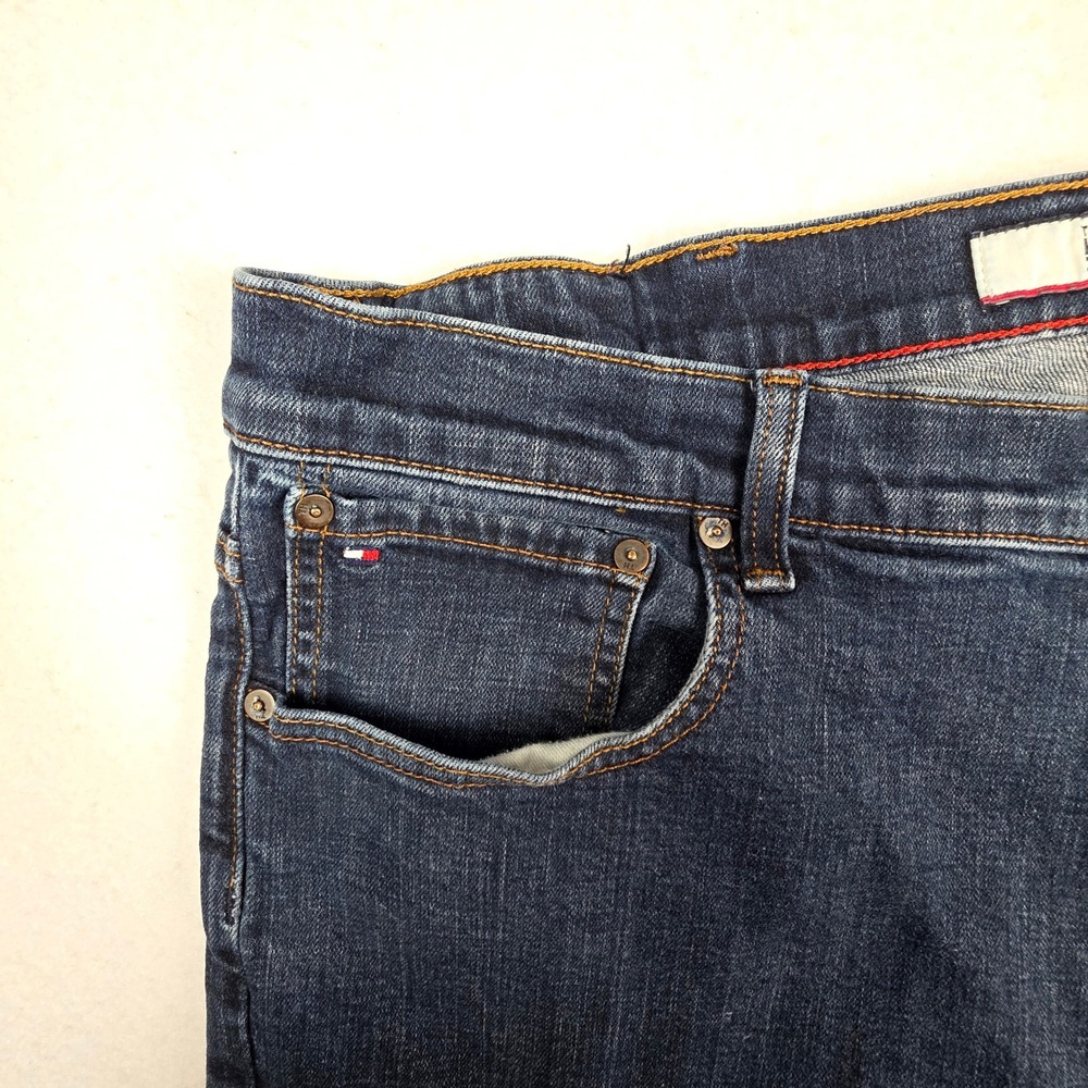 Tommy Hilfiger Classic 867 Denim‎ Mens Jeans 36x30 Blue Comfort Fit Straight Leg - Picture 6 of 10